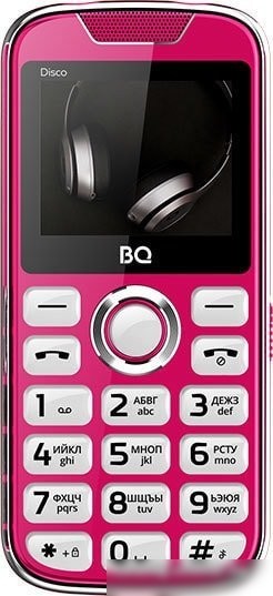 Кнопочный телефон BQ BQ-2005 Disco (розовый)