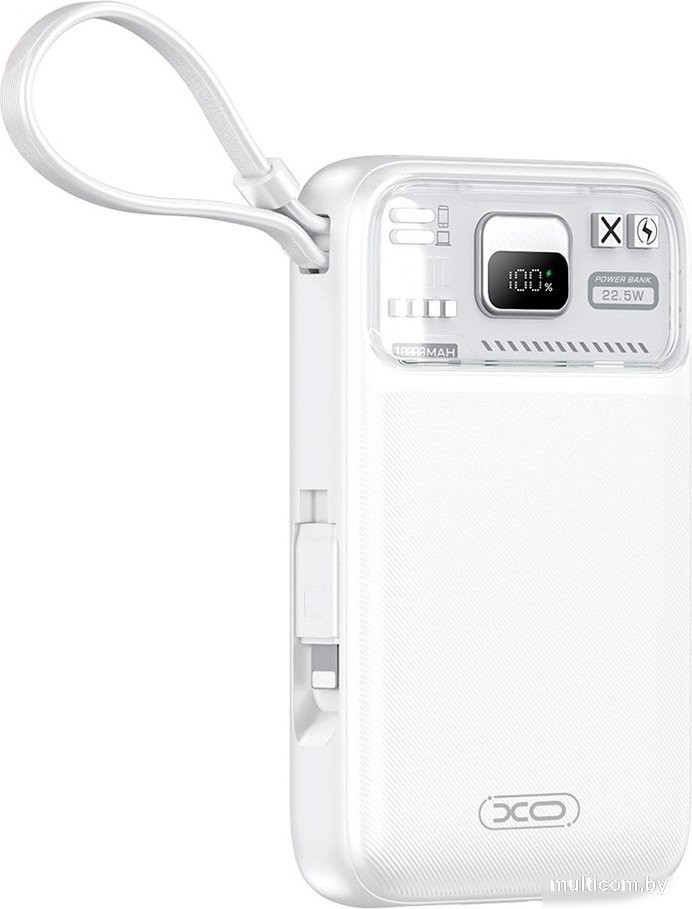 Внешний аккумулятор XO PR243 10000mAh (белый)
