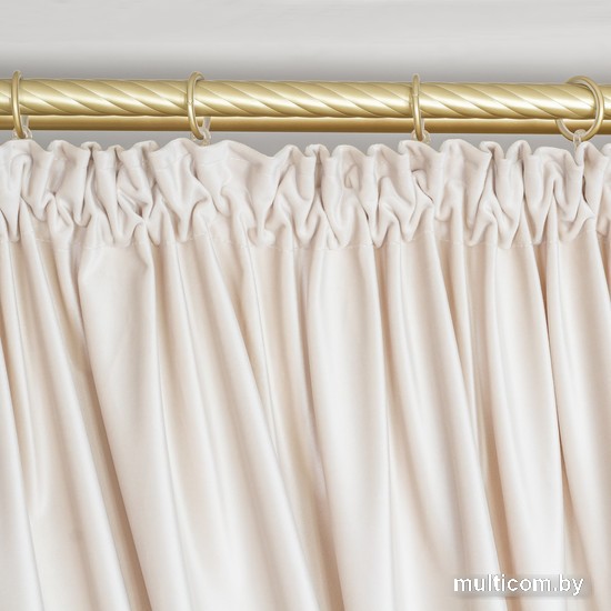 Штора Mio Tesoro Velvet 1.5x2.5 м (кремовый)