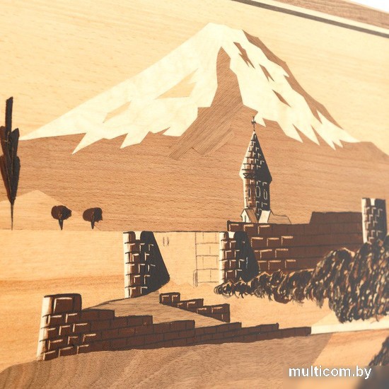 Шахматы/нарды Zeynalyan Церковь у Арарата az003