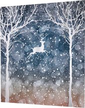 JoyArty Летящий олень p_21456 (145x180)