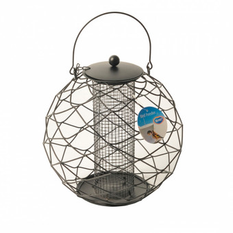 Кормушка для птиц Duvo Plus Для орехов и сухофруктов 435026/DV (черный)