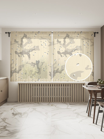 Комплект штор JoyArty Пустынный камуфляж 1.45x1.8 м tul_34612_145x180 (2 шт)