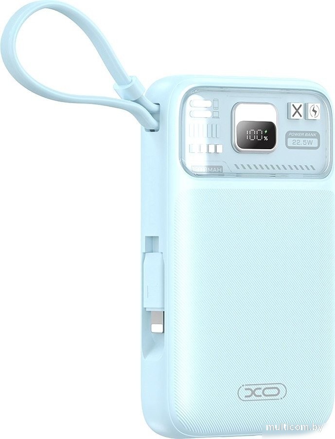 Внешний аккумулятор XO PR243 10000mAh (синий)