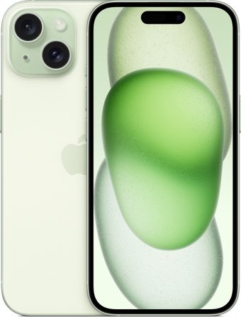 Телефон Apple iPhone 15 128GB (зеленый)