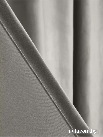 Штора Mio Tesoro Velvet 1.5x2.7 м (светло-серый)