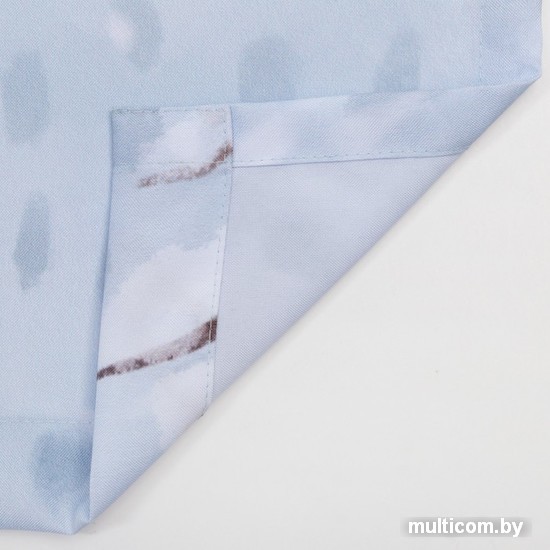 Комплект штор Этель Зимний лес 7787662 (1.45x260. разноцветный 2 шт)