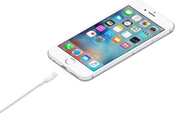 Кабель Apple Lightning to USB 1 м (белый) [MD818ZM/A]