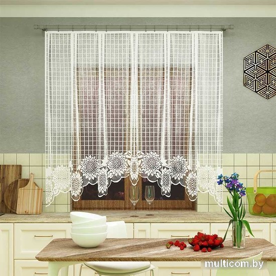 Тюль Лента 580Б 1.65x2.35 м (белый)