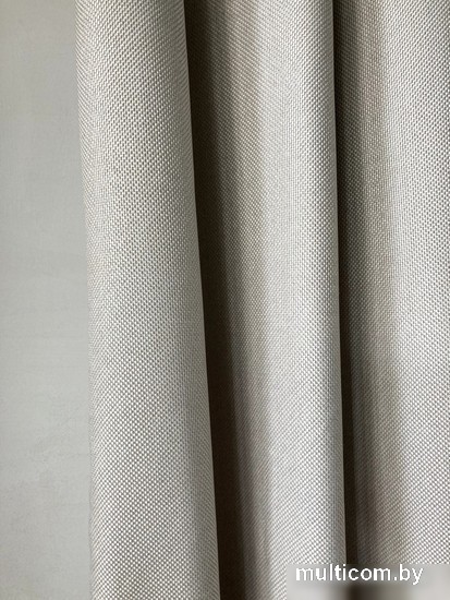 Комплект штор Soft Lines Рогожка димаут 2226-2 2x2.6 м (молочный, 2 шт)