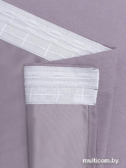 Комплект штор Amore Mio Однотонная замша 6ML 3872-050 1.5x2.7 92029 (сиреневый)