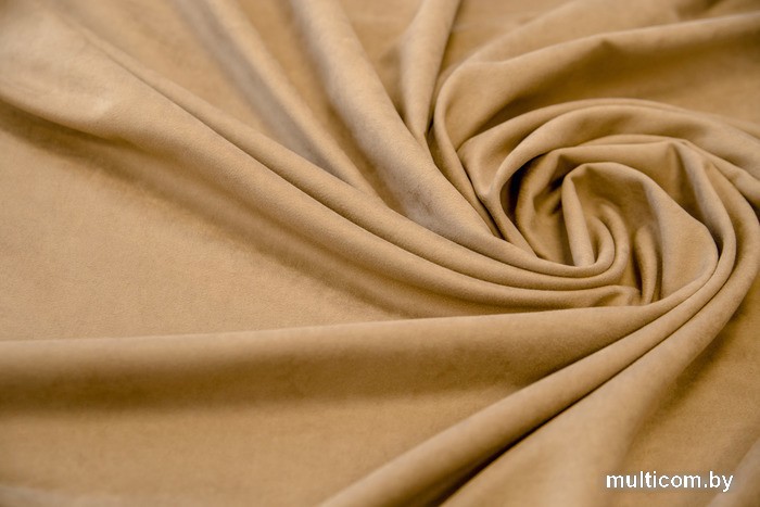 Комплект штор Decoretto Нубук мягкий НМП-K8 1.25x2.5 м (коричневый, 2 шт)