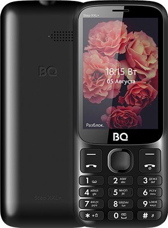 Кнопочный телефон BQ BQ-3590 Step XXL+ (черный)