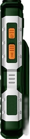 Кнопочный телефон BQ BQ-2430 Tank Power (зеленый)
