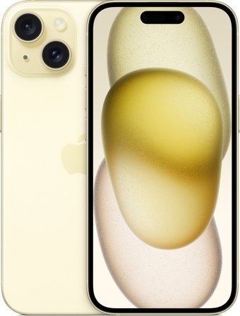Телефон Apple iPhone 15 512GB (желтый)