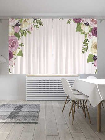 Комплект штор JoyArty Арка цветов 2.9x1.8 м (2 шт)