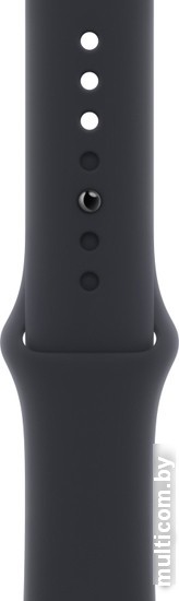 Умные часы Apple Watch SE 2 44 мм (алюминиевый корпус, полуночный/полуночный, спортивный силиконовый ремешок M/L)