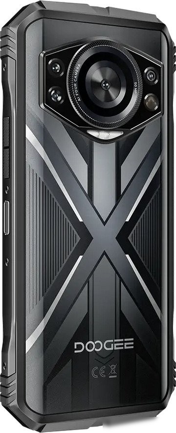Телефон Doogee S Cyber Pro 12GB/512GB (черный/серебристый)