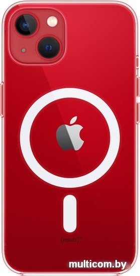 Чехол для телефона Apple MagSafe Clear Case для iPhone 13 (прозрачный)
