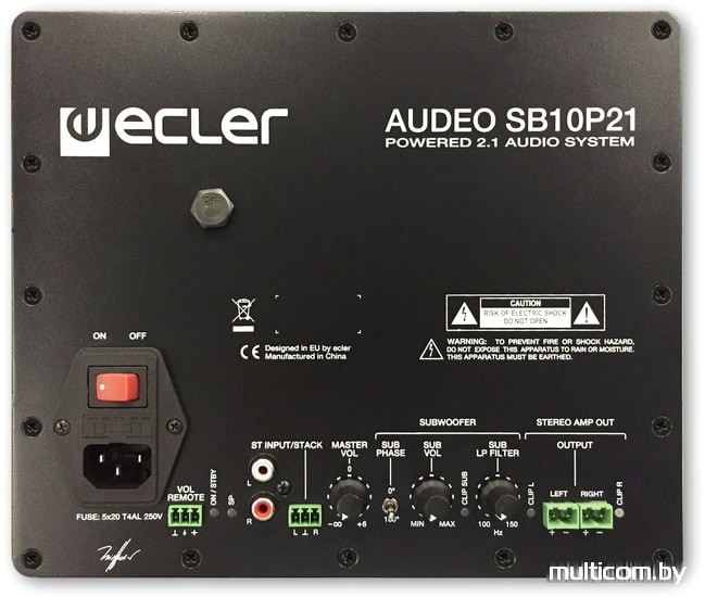 Концертная акустика Ecler Audeo SB10P21