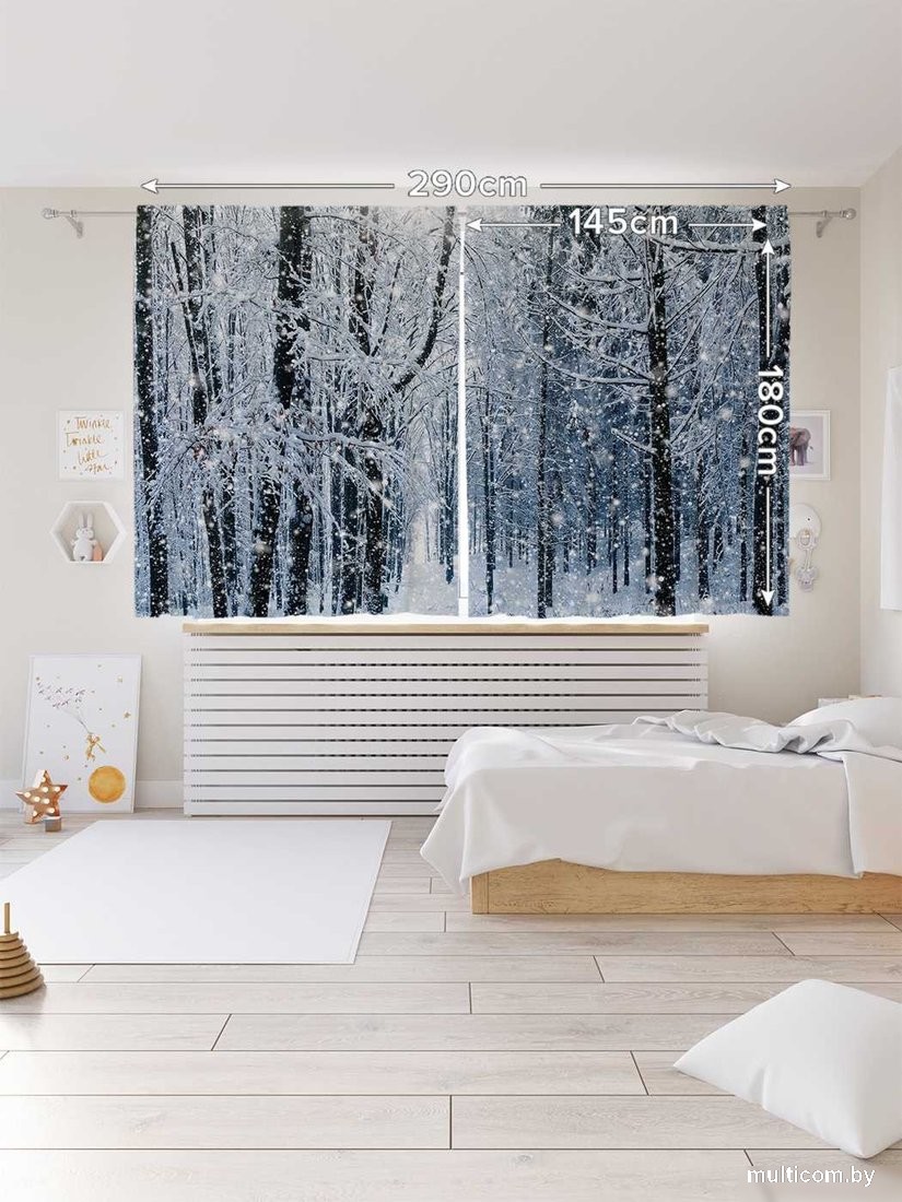 JoyArty Лесные снега p_5751 (145x180)