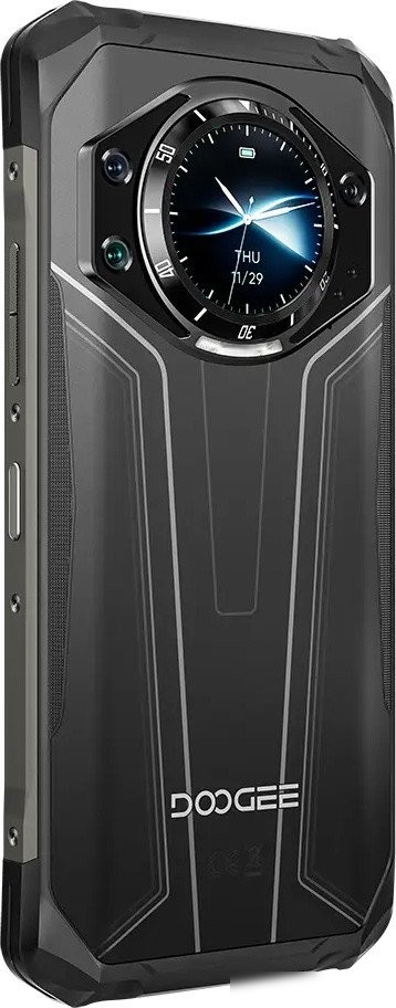 Телефон Doogee S119 8GB/512GB (черный/серебристый)