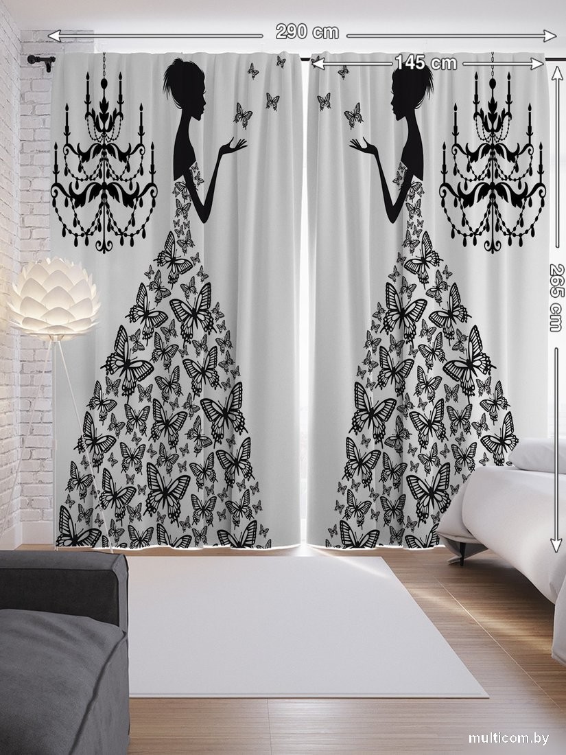 JoyArty Платье из бабочек p_1692