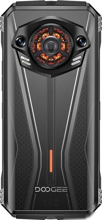 Телефон Doogee S Punk Pro 8GB/512GB (серебристый/черный)