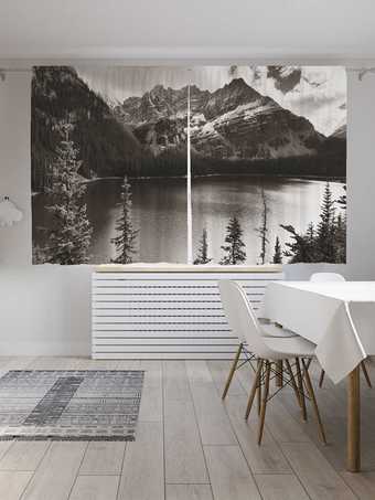 Комплект штор JoyArty Горный полет 1.45x1.8 м (2 шт)