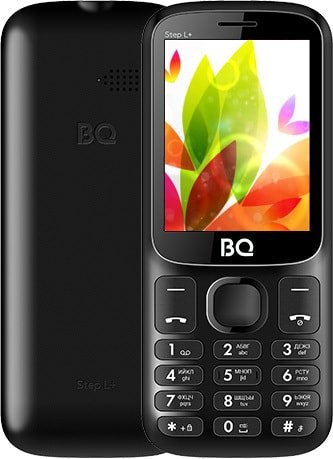Кнопочный телефон BQ BQ-2440 Step L+ (черный)