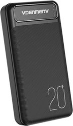 Внешний аккумулятор VDENMENV DP10 20000mAh (черный)