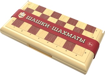 Шахматы/шашки Десятое королевство 03881 (бежевый)