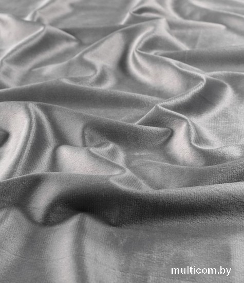 Штора Legrand Велюр 2x2.8 58118337 (стальной)