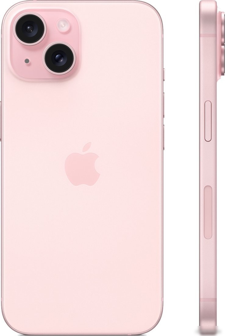 Телефон Apple iPhone 15 256GB (розовый)