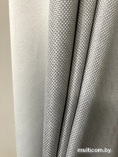 Комплект штор Soft Lines Рогожка димаут 2226-27 2x2.5 м (серый, 2 шт)