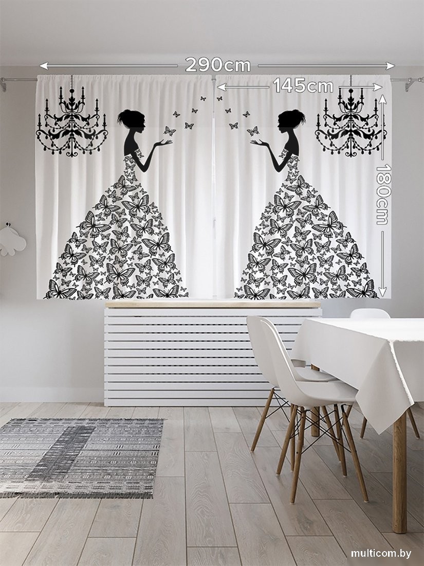 JoyArty Платье из бабочек p_1692 (145x180)