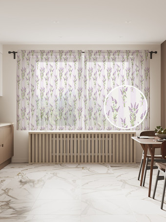 Комплект штор JoyArty Лесные кусты 1.45x1.8 м tul_23522_145x180 (2 шт)