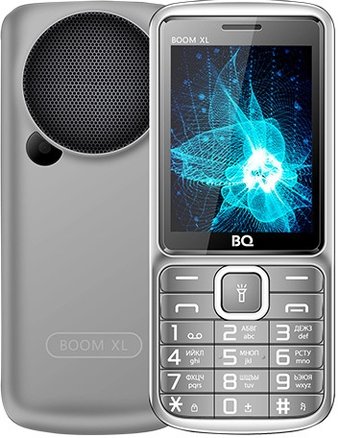 Кнопочный телефон BQ BQ-2810 Boom XL (серый)