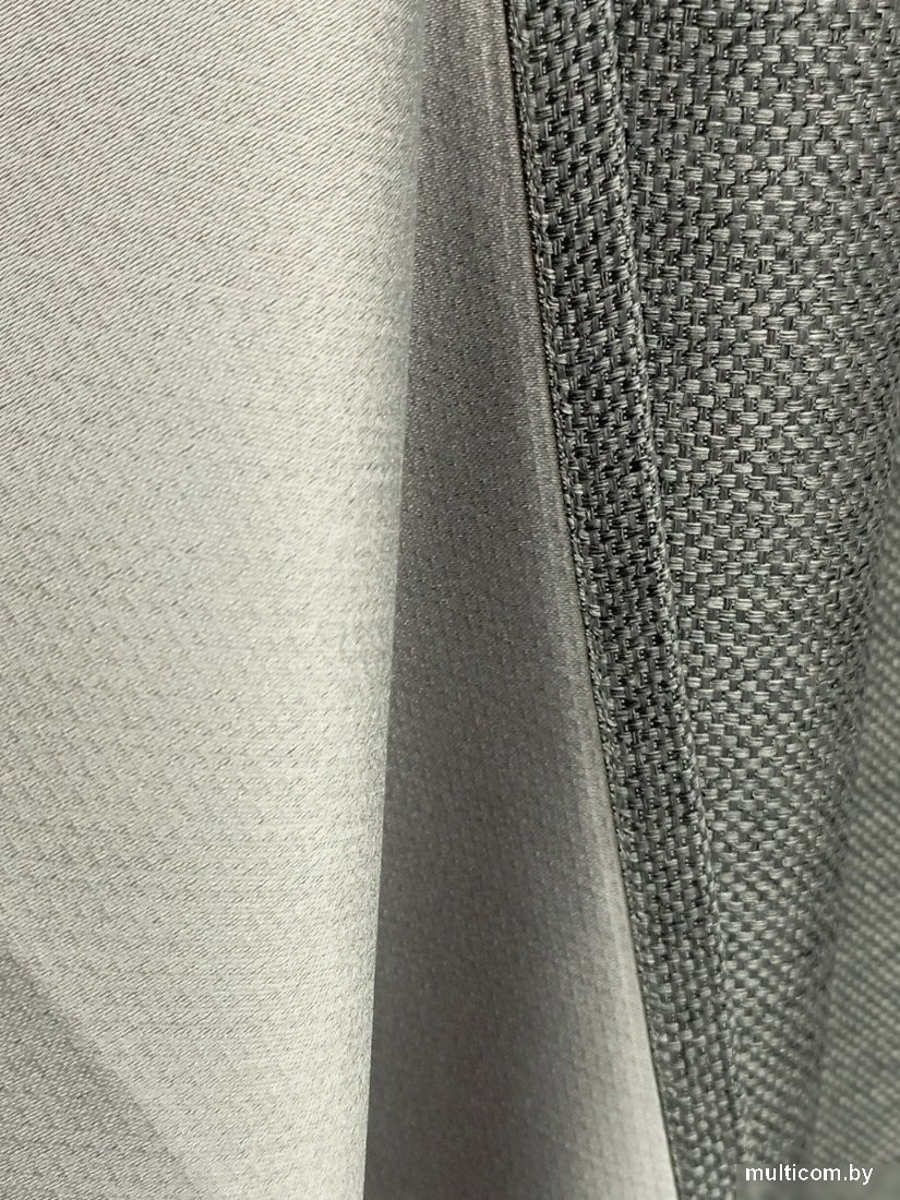 Комплект штор Модный текстиль 03L 112MT391019 (250x150, 2шт, темно-серый)