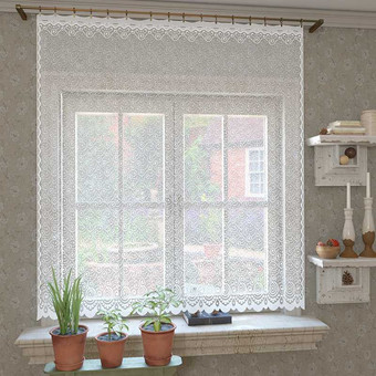 Тюль Лента м490 1.7x1.65 м (белый)