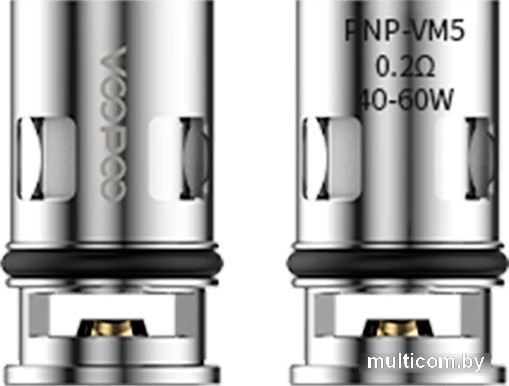 Набор испарителей VooPoo PnP-VM5 (0.2 Ом, 5шт)