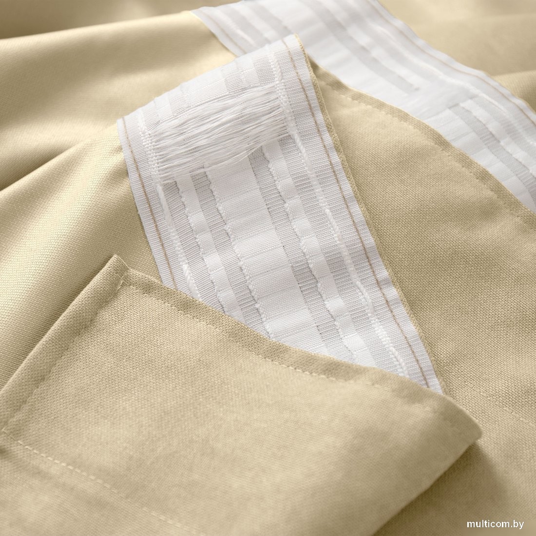 Штора Волшебная ночь Канвас 200x290 930776 (шампань)