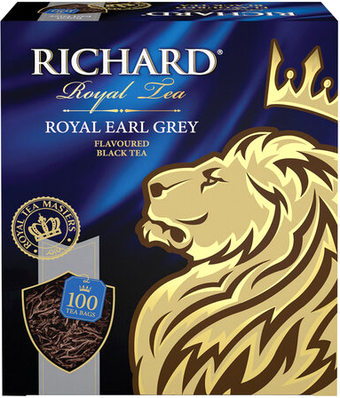 Черный чай Richard Royal Earl Grey 610250 100 шт