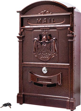 Почтовый ящик Аллюр №4010 (медь)