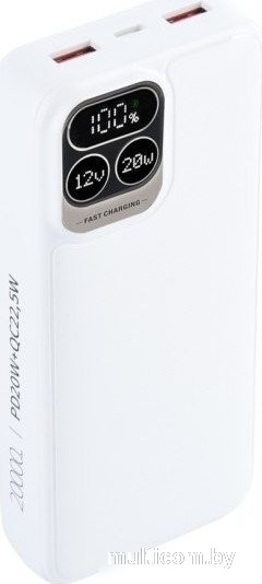 Внешний аккумулятор Perfeo Atomic Age 20000mAh (белый)