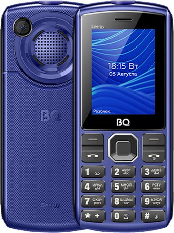 Кнопочный телефон BQ BQ-2452 Energy (синий)