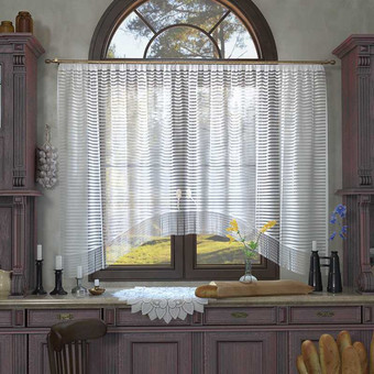 Тюль Лента 10С6417-Г50 2.5x1.85 м (белый)