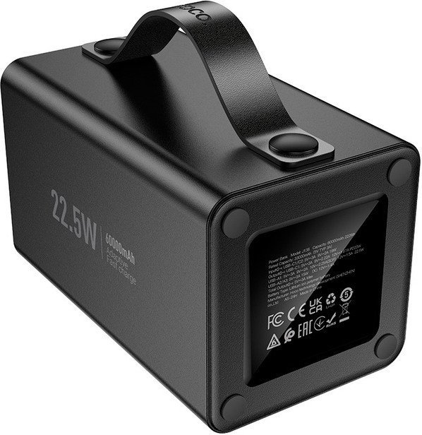 Внешний аккумулятор Hoco J138 60000mAh (черный)