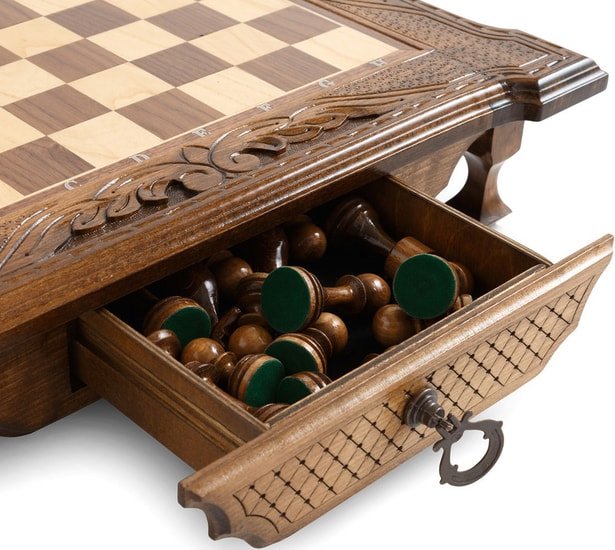 Шахматы Haleyan kh101 (в ларце с ящиками)