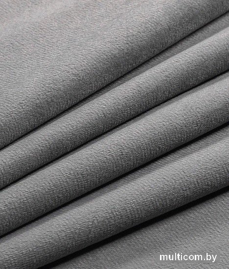 Штора Legrand Велюр 2x2.8 58118337 (стальной)